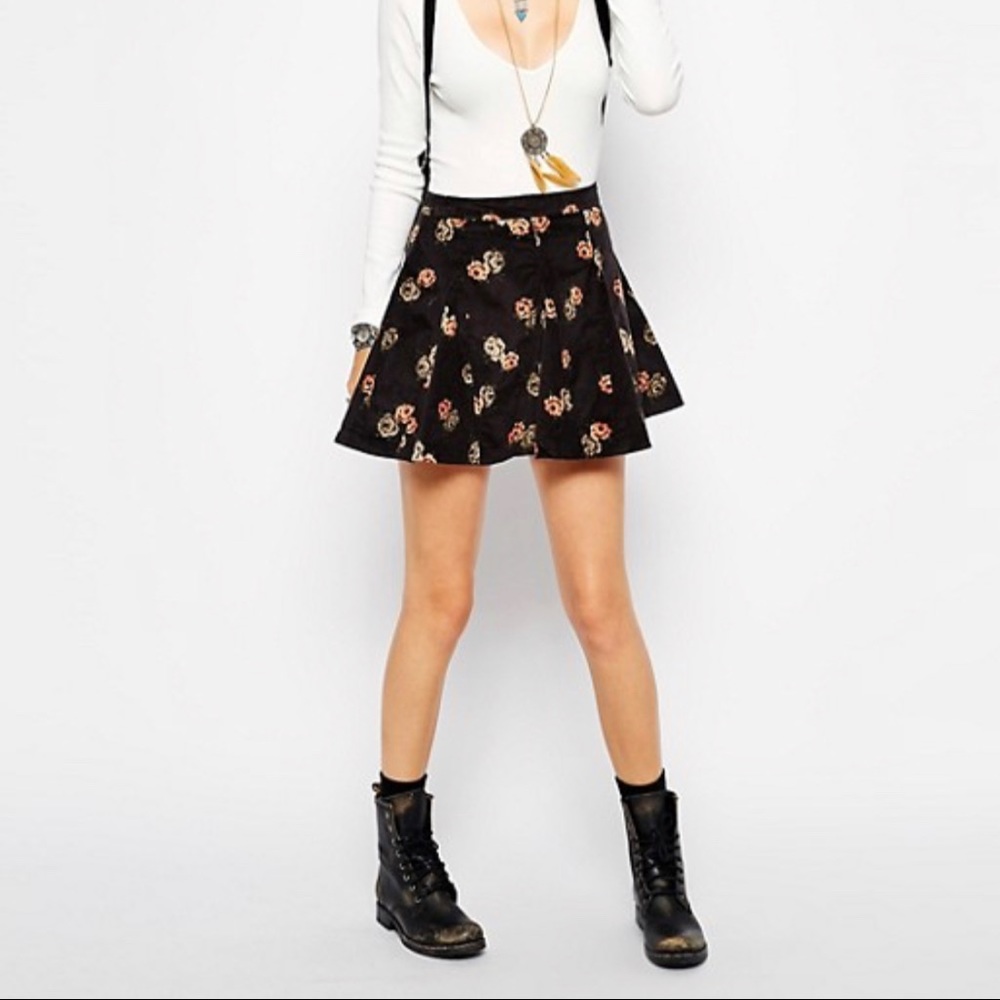 Free People mini skirt!